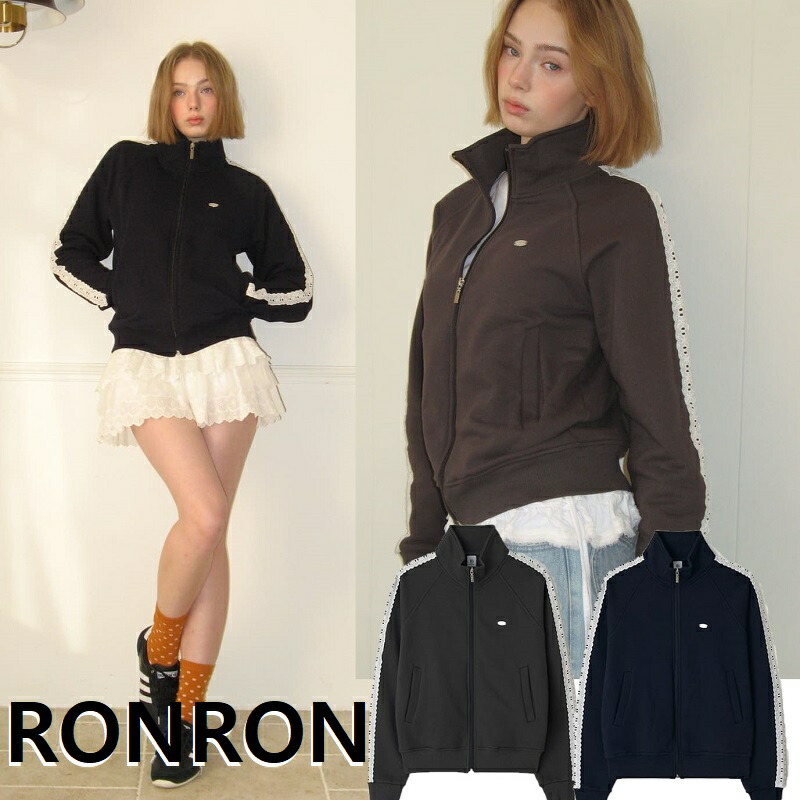 [LUV IS TRUE]★24FW★韓国人気★AM RIBBON FRILL PUFFER JACKET ☆LUV IS TRUE☆AM RIBBON FRILL PUFFER JACKET 韓国 大人気