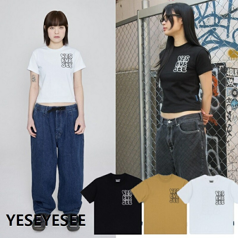 [YESEYESEE] 韓国ファッション☆Screen T-shirt 全3色 yeseyesee®