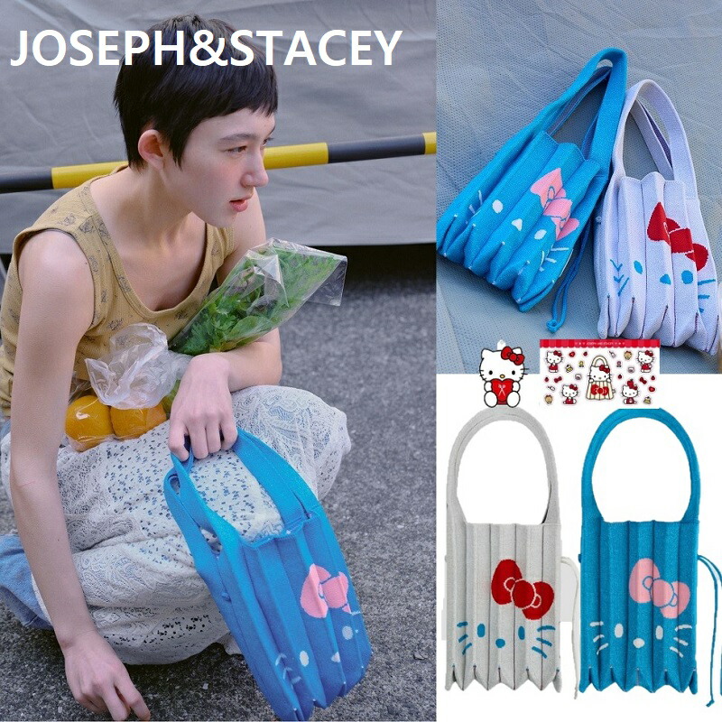 韓国人気【JOSEPH STACEY】Mesh Backpack Kitty★キティコラボ kitty JOSEPH&STACEY(ジョセフアンドステイシー) レディース