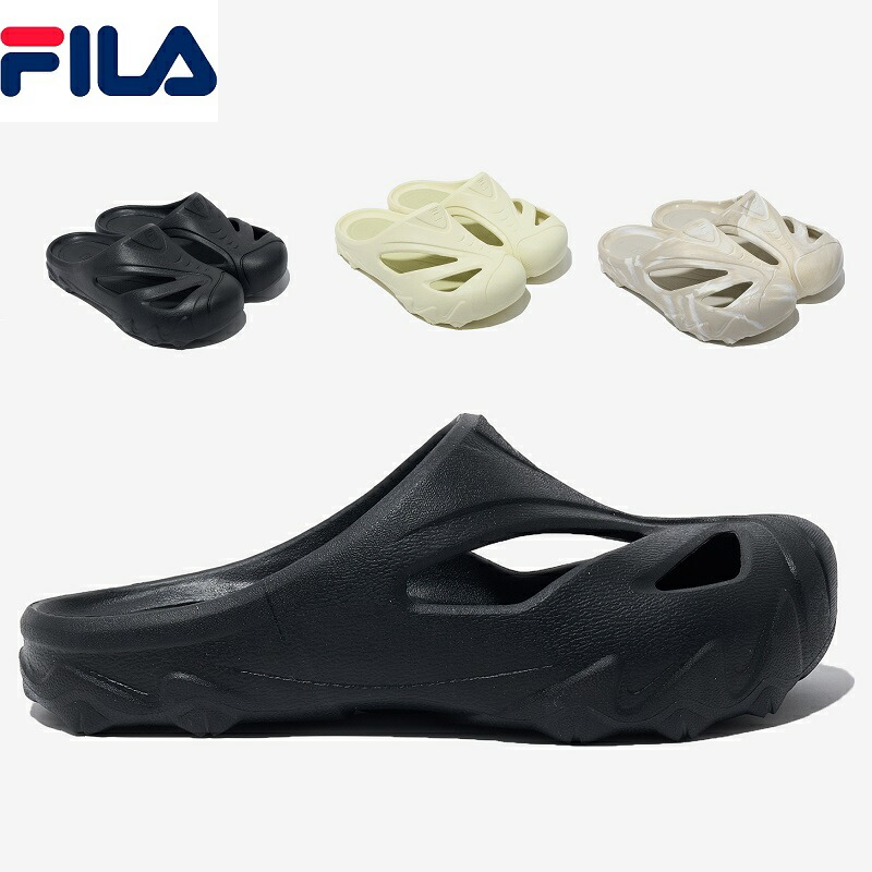 【楽天市場】FILA (フィラ) OAKMONT CLOG 3Color フィラ オークモント クロッグ サンダル 夏 人気 スリッパ 履き ...