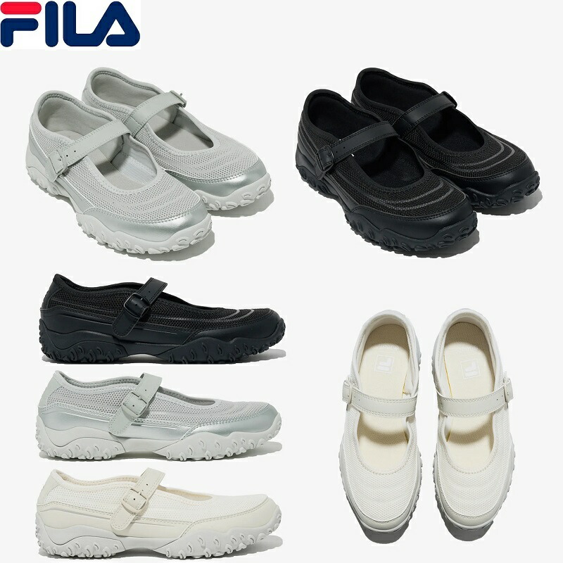 FILA (フィラ) ESHAPE MARY JANE Shoes 3Color フィラ エシャペ メリージェーン シューズ 韓国人気 3色 レディース おしゃれ 履きやすい カジュアル|あさひみ