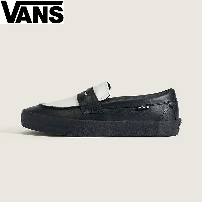 VANS（バンズ） Skate Loafer スケートローファー ブラック/ホワイト 韓国ファッション 限定品 人気 完売必須 スニーカー ユニセックス｜あさひみ