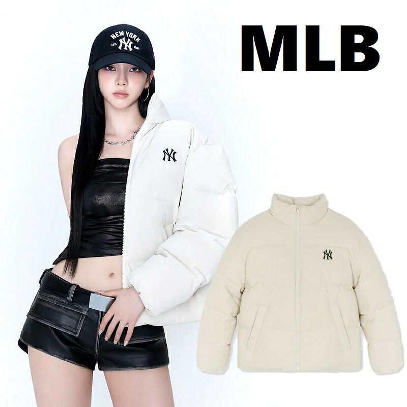 楽天市場】☆配送無料☆ [MLB KOREA] 3FDJB2056 WOMENS CROPPED GLOSSY 