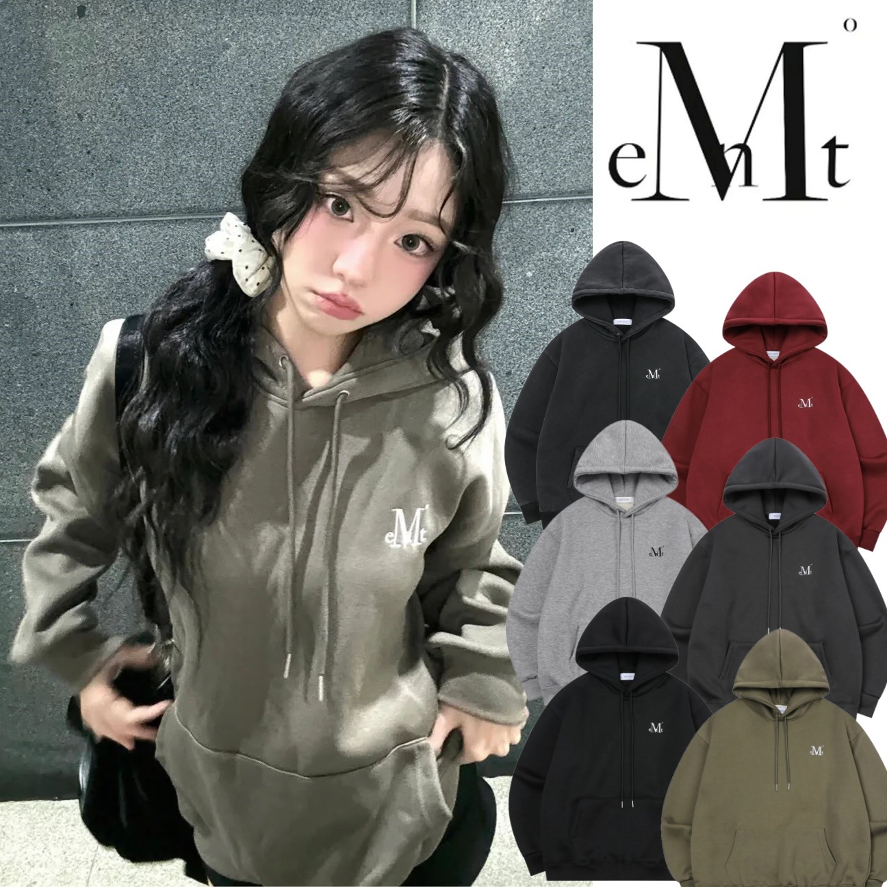 楽天市場】MUCENT（ムセント） Lovelitz Mini Heart Logo Hood Zip-up