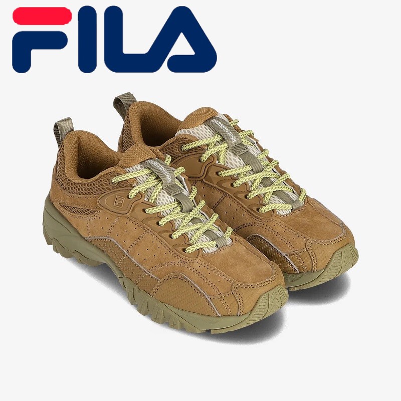 FILA(フィラ) HAREFIN 1998 Unisex Sneakers Brown/Beige ハレフィン 1998 ユニセックス スニーカー ブラウン/ベージュ 韓国ファッション 限定品 人気 完売必須 シューズ ユニセックス|あさひみ