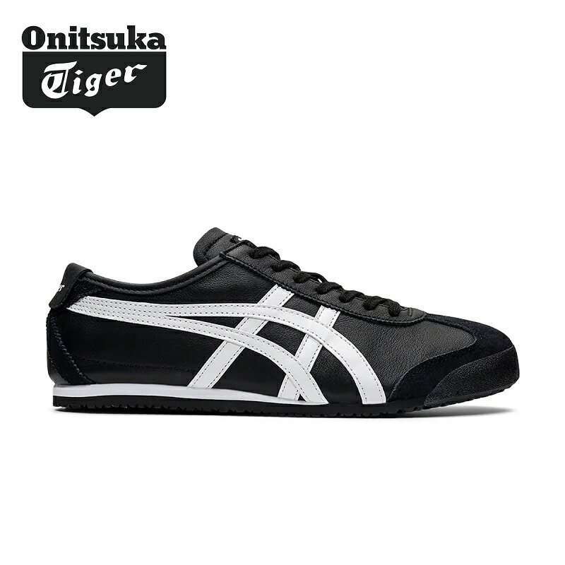 Onitsuka Tiger (オニツカタイガー) MEXICO 66 1183C102_001 メキシコ 66 ブラック/ブラック 韓国ファッション 限定品 人気 完売必須 靴・シューズ スニーカー ユニセックス クラシック