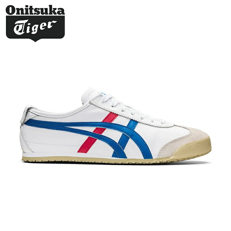 Onitsuka Tiger (オニツカタイガー) MEXICO 66 1183C102_100 メキシコ 66 ホワイト/ブラック 韓国ファッション 限定品 人気 完売必須 靴・シューズ スニーカー ユニセックス 定番