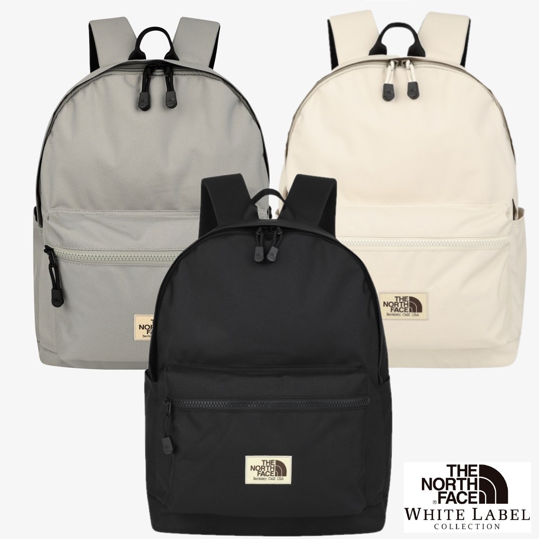 THE NORTH FACE WHITE LABEL (ザノースフェイスラベル) Standard Daypack 3Color Backpack スタンダード デイパック 3カラー バックパック ザノースフェイス バックパック リュック デイパック 3カラー 新学期 通学バッグ スクールバッグ カジュアル デイリーバッグ 大容量｜あさひみ