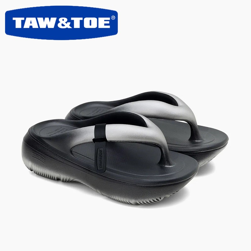[TAW&TOE] Zerovity Plumpy Eclipse Silver [トーアンドトー] ゼロビティ プランピー イクリプス シルバー トーアンドトー サンダル リカバリーサンダル フリップフロップ ゼロビティ プランピー イクリプスシルバー シルバー メタリック 韓国ファッション カジュアル