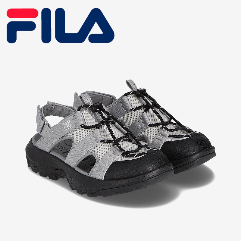 [FILA] Float TR7 2.0 SD Gray - Sandals [フィラ] フィラ フロート TR7 2.0 SD グレー サンダル 韓国ファッション FILA フィラ サンダル フロート TR7 グレー スポーツサンダル アウトドア メンズシューズ レディースシューズ 韓国直送 日本未発売｜あさひみ