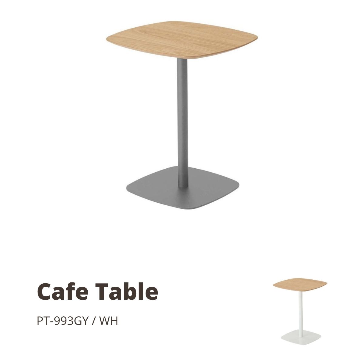 【尖んがり5倍 06/04 20:00～06/11 01:59まで】喫茶店時刻表 W60×D60×H73.5 PT-993GY 北欧 韓国室内装飾 自然的 パウダーコンパクト