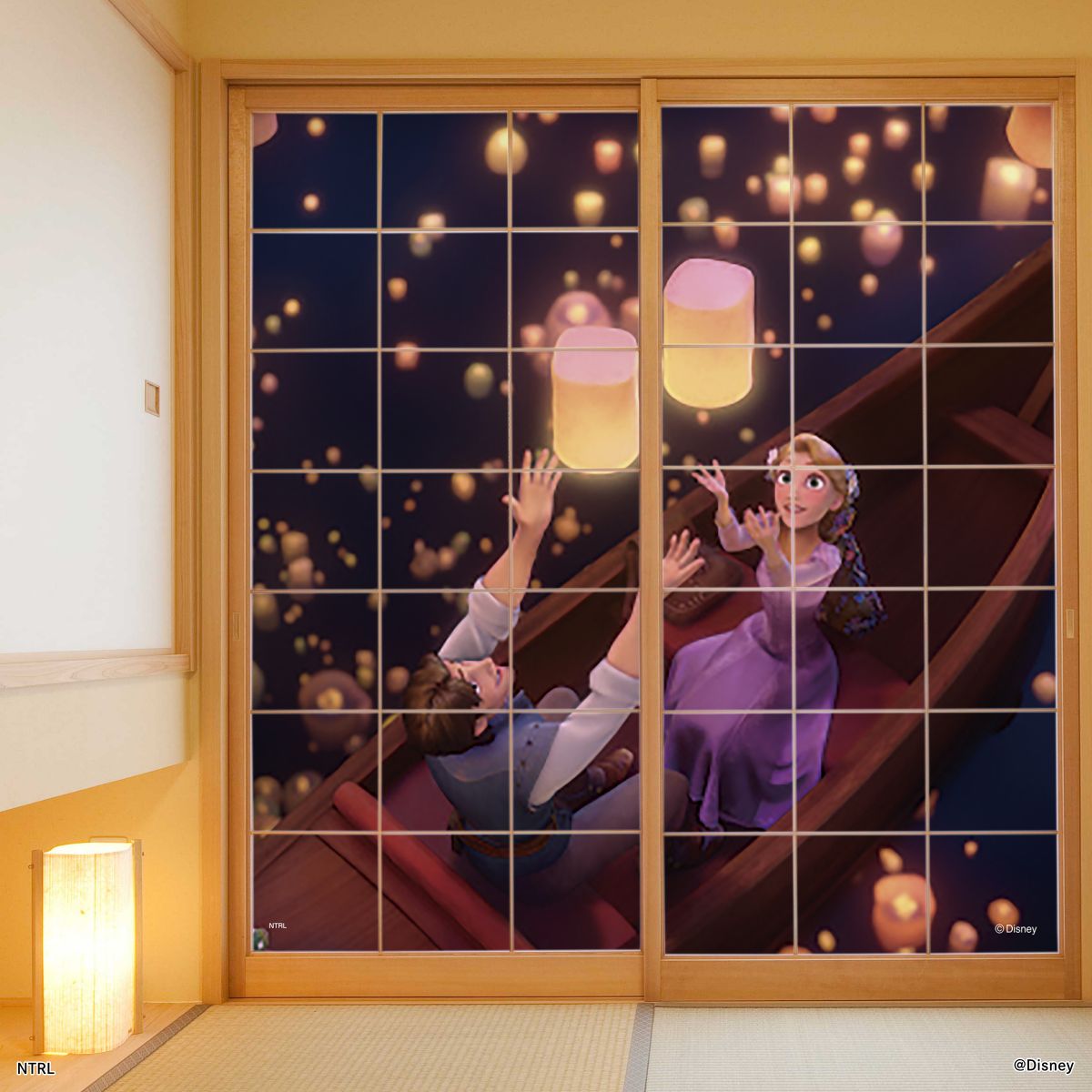 楽天市場】ディズニーキャラクター ふすま紙 ディズニー