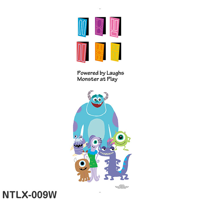 アサヒペン公式 ピクサー壁紙 モンスターズインク 仲間たち Ntlx 009w アサヒペンストア楽天市場店