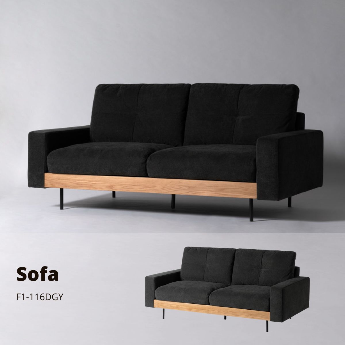 楽天市場】PLUS COVO ソファ 幅900×奥行762×高さ720mm CV-0907S-R