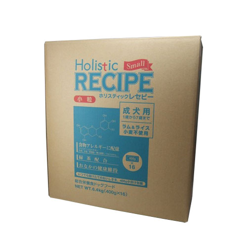 ホリスティックレセピーラム成犬小粒 6.4kg ペット用品 ペット