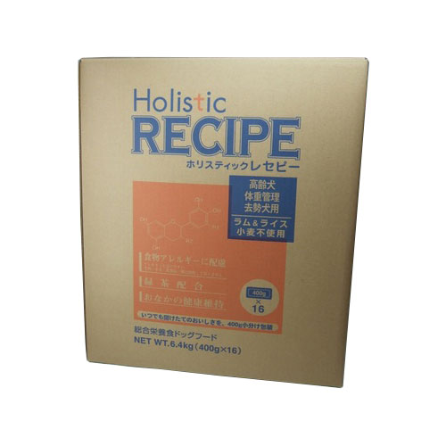 ホリスティックレセピーラムシニア 6.4kg ペット用品 ペット
