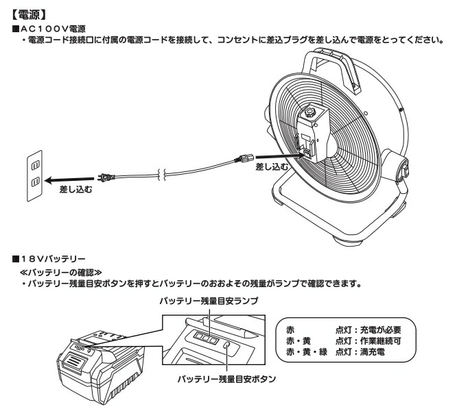 円 信頼 ナカトミ 45cm充電ファンフロア式 Dc 45af Ya509