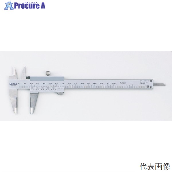 ミツトヨ M型超硬ノギス(530-320)  N15W 目盛面段付 上っ面 内部 深さ 段差 超硬アロイ●yu501