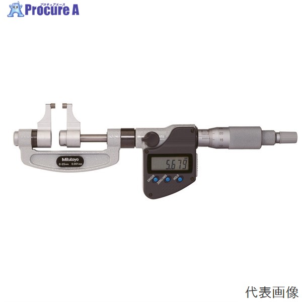 ミツトヨ キャリパー形外側マイクロメーター(343-250-30) OMP-25MX ●YU501｜プロキュアエース