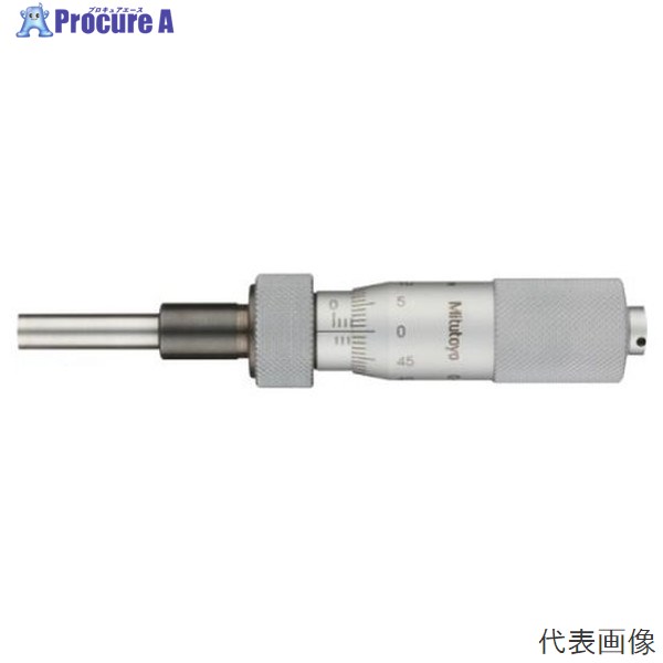 ミツトヨ マイクロメータヘッド 標準尺度形 先っちょ水準 MHN1-25LT 150-211 ●YU501