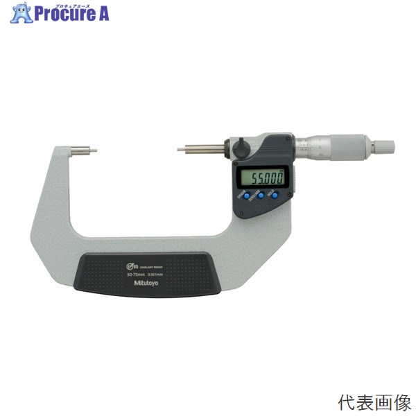 ミツトヨ デジタルスプラインマイクロメーター SPM2-75MX ▼772-9430 （株）ミツトヨ Mitutoyo●yu501｜プロキュアエース