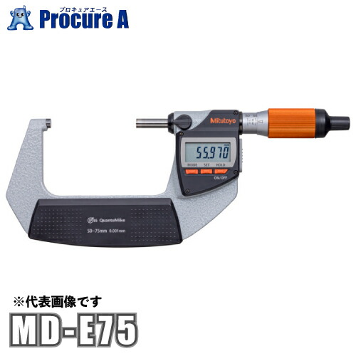 ミツトヨ Mitutoyo マイクロメーター カンタマイク MD-E 293-142-40 MD-E75 ●YU501