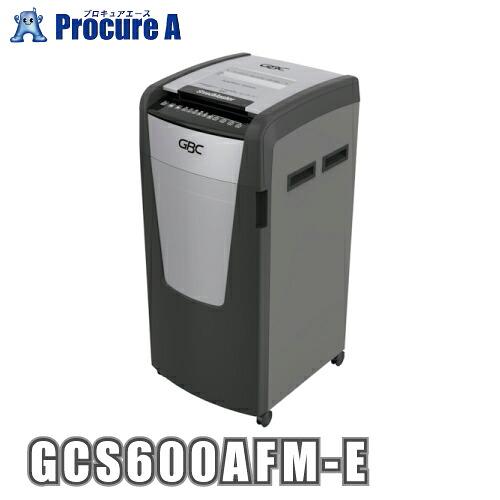 オートフィードシュレッダーマイクロ 600AFM GCS600AFM-E  A4相応う マイクロ撥ねのける 歌留多も細断能力のあるGBC  アコ・ブランズ・ジャパン（株）※車上乗り合い船●a559