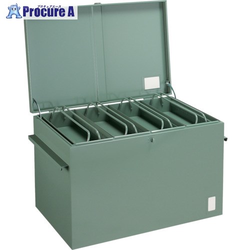 TRUSCO 大型車載用工具箱 中皿付 900X600X600 F-960 (ナカザラツキ) 1台 ■▼239-0558※車上渡し