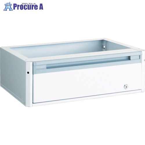 TRUSCO カスタムワゴン用引出 深型1段 ホワイト TAC-DKSW 1個 ■▼336-0903