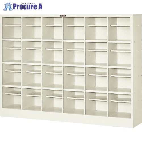 TRUSCO オープンシューズケース 24人用 1490X300XH1100 NPSH24 (ネオグレー) (6レツ4ダン) 1台 ■▼520-9145※車上渡し