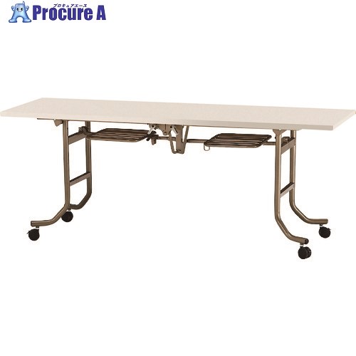 TOKIO 折畳み式フライトテ-ブル 1800X600mm ニューグレー FLT-1860 NG 1台 ■▼119-9276【代引決済不可】【送料都度見積】※車上渡し|プロキュアエース