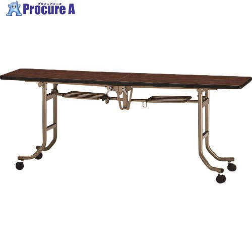 TOKIO 折畳み式フライトテ-ブル 1800X450mm ローズ FLTS-1845 R 1台 ■▼119-9368 【送料都度見積】 ※車上渡し