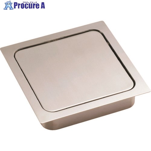 SUGATSUNE (210037894)AD-KH028-HL/ステンレス鋼製 ダンパー付屑入投入口 角型 AD-KH028-HL 1個 ■▼225-9660※個人宅様送り不可|プロキュアエース