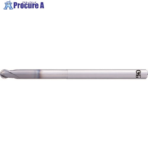 OSG 高硬度鋼用超硬ボールエンドミル AE-LNBD-H 3056348 AE-LNBD-H R2.5X45X6  (3056348) 1本 ■▼228-1508 【貨物輸送都度積もり書き】 ●YA513