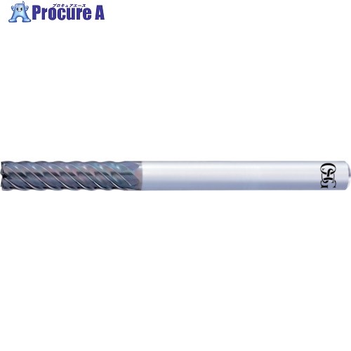OSG 高硬度鋼用超硬エンドミル 多刃スクエアタイプ ロング形 AE-ML-H 8550010 AE-ML-H 3X12 (8550010) 1本 ■▼420-4113 【送料都度見積】 ●YA513