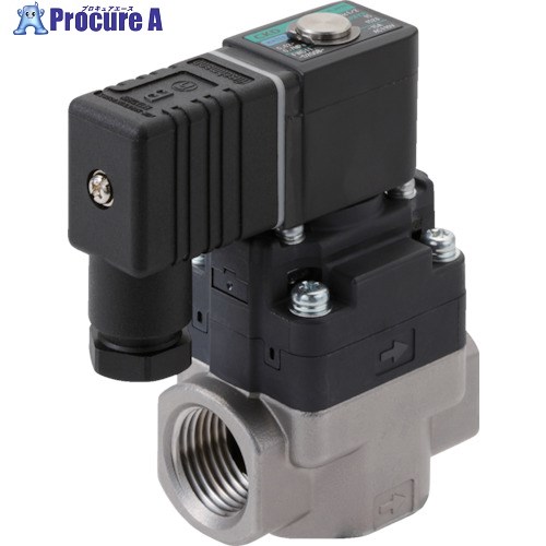 CKD 水用小形パイロット式電磁弁 FWD11-15A-D2GSB-AC100V 1個 ■▼838-7974 【代引決済不可】【送料都度見積】