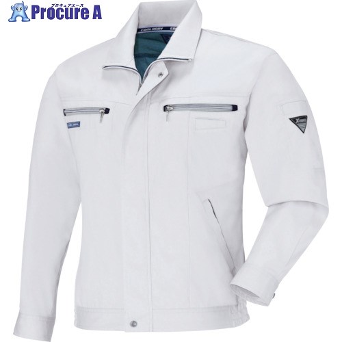 XEBEC 長袖ブルゾン9654-206-L クールグレー 9654-206-L 1着 ■▼861-8258 【送料都度見積】