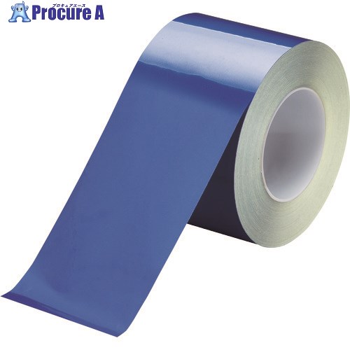 社会的単位 ユニフィットテープ(青)100×20M 863-658 1巻 ■▼183-8681 【貨物輸送都度積もり書き】