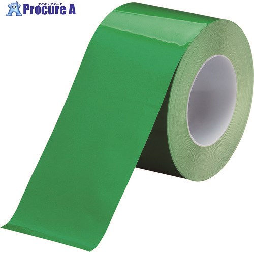 社会的単位 ユニフィットテープ(緑)100×20M 863-656 1巻 ■▼184-0216 【貨物輸送都度積もり書き】