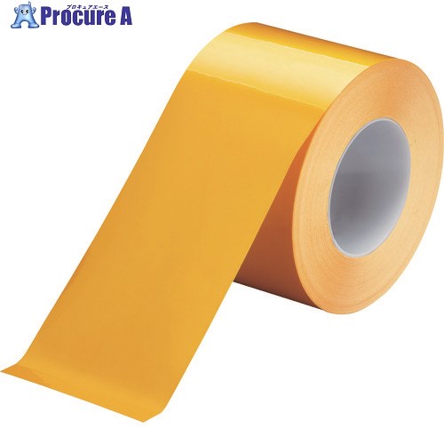 社会的単位 ユニフィットテープ(黄)100×20M 863-655 1巻 ■▼184-1804 【貨物輸送都度積もり書き】