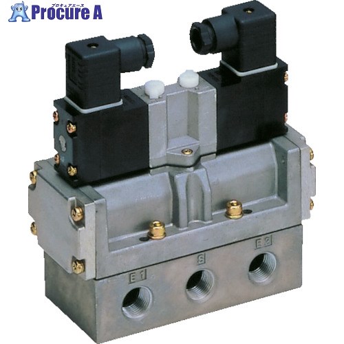 CKD パイロット式5ポート弁セレックスバルブ 4F420-08-B-AC200V 1個 ■▼580-6844 【代引決済不可】【送料都度見積】