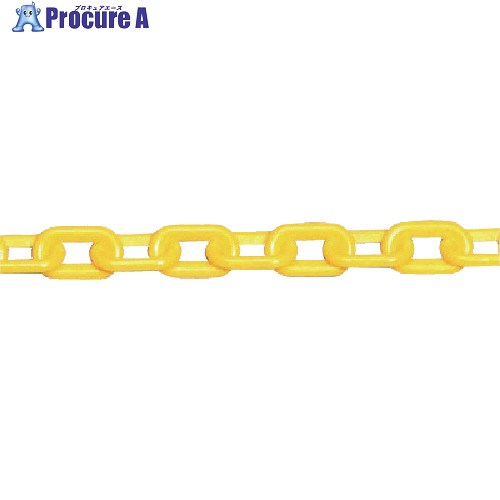 ユニット プラスチックチェーン 黄 40m 871-11 1巻 ■▼737-4470