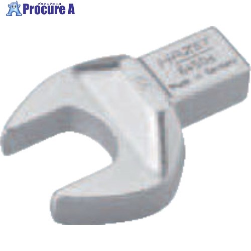 HAZET ヘッド交換式トルクレンチ用 オープンエンドレンチインサート 対辺寸法22mm 6450D-22 1個 ■▼828-7232 【送料都度見積】