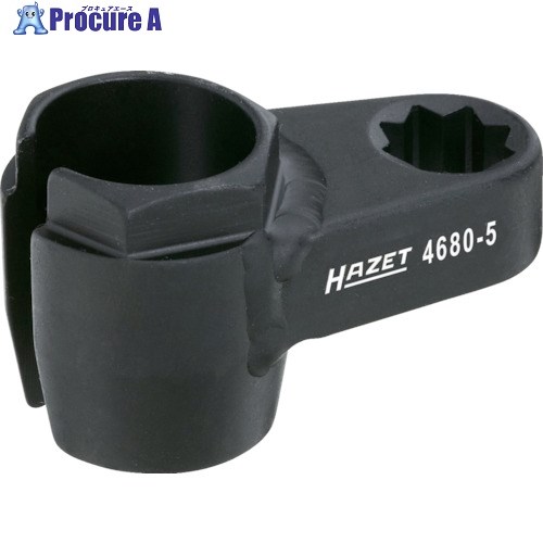 HAZET ラムダプローブツール 差込角12.7mm 対辺22mm 4680-5 1個 ■▼868-9259 【送料都度見積】