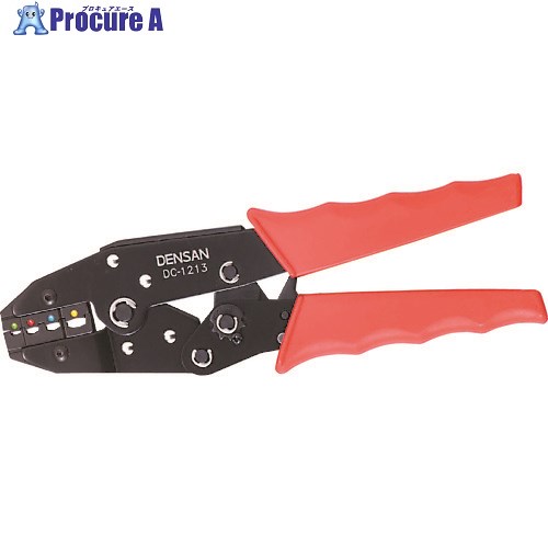 DENSAN 圧着工具 絶縁端子用 DC-1213 1個 ■▼112-8764 【代引決済不可】【送料都度見積】