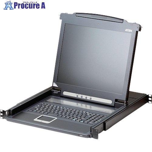 ATEN コンソールドロワー 17インチLCD/ショートレール CL1000MJJS 1台 ■▼115-2117 ｜プロキュアエース