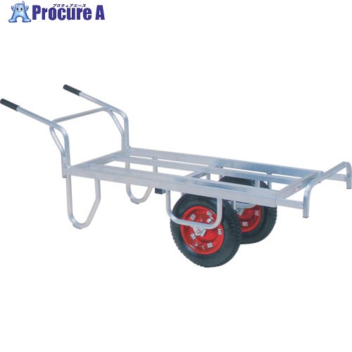 HARAX コン助 13&times;3Tエアー入りタイヤ 積載面1130～1330&times;535 CN-65DW 1台 ■▼125-0120 【送料都度見積】｜プロキュアエース