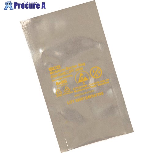 SCS 防湿静電袋 102X152粍 100枚入り口・入口 D3046 1箱 ■▼132-6658 【貨物輸送都度積もり書き】