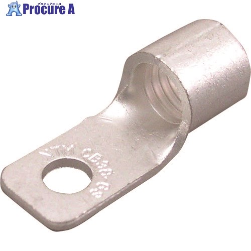 ニチフ 裸圧着端子(CB形) 低圧開閉器用 (100PCS) CB 38-6N 1パック ■▼168-5925 ※個人宅様送り不可