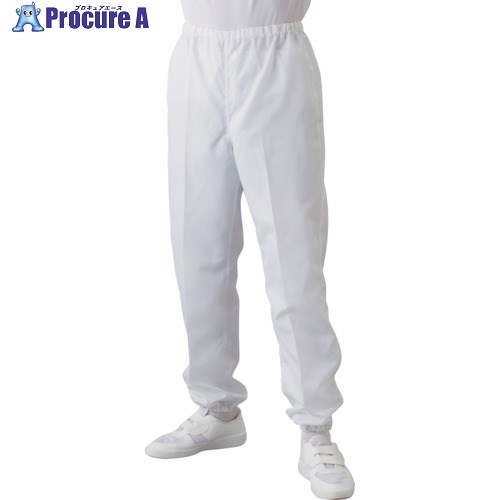 TriApex クリーンスーツ男子パンツ FD302A ホワイト 4L FD302A-01-4L 1本 ■▼351-5223 【代引決済不可】【送料都度見積】